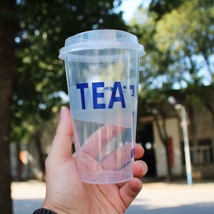 Vente en gros PP dur 360/500/600/700ml Tasse à thé Boba en plastique jetable à emporter Tasses à café PP avec couvercles pour jus de thé <span class=keywords><strong>Babbo</strong></span> Bubble - Product Image 5