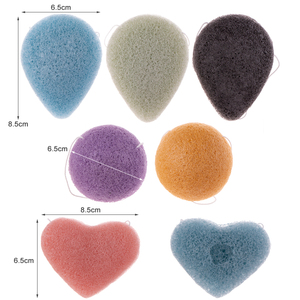 Grande éponge faciale japonaise en <span class=keywords><strong>charbon</strong></span> <span class=keywords><strong>de</strong></span> bambou naturel et <span class=keywords><strong>konjac</strong></span> - Product Image 6