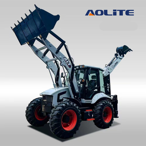 Aolite BL105-25 CE Trung Quốc backhoe loader 4 bánh xe phía trước DIESEL loader để bán 3cx 4CX s3570 - Product Image 2