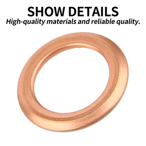 016454 016465 016393 016488 031327 Anillo de Sellado para Tapón de Drenaje de <span class=keywords><strong>Aceite</strong></span> de Motor <span class=keywords><strong>Peugeot</strong></span> 308 307 Citroen C3 C4 - Product Image 4