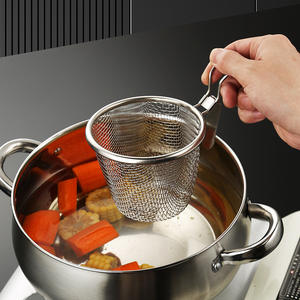 Colador de olla caliente montado en la pared de acero inoxidable 304, colador de <span class=keywords><strong>carne</strong></span> colgante de olla caliente picante, colador de freír - Product Image 4