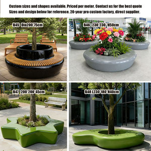 Custom Size Fiberglass Pebble Bench Modern Hospital Waiting Chair Unique <b>Stool</b> for Clinics - Product Image 5