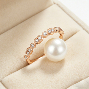 Anillo de compromiso y moda personalizado de plata y oro macizo de 10K/14K/18K, con diamantes cultivados en laboratorio CVD de calidad IGI VVS-VS, corte ovalado y corte brillante, clásico. - Product Image 4