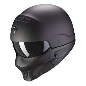 Casco Moto Scorpion Exo-Compact Evo Nero XXL in Policarbonato Integrale - Product Image 1