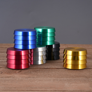 2025 Hot Sale Rukioo Custom Logo Manual Luxury Aluminum Tobacco Herb Grinder 63mm-4Parts for Accessories - Product Image 5
