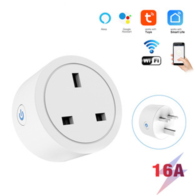 KLASS Alexa Google Home Tuya Smart Power Strip Socket Remote Control Mini Wifi Smart Plug Commercial Zigbee Plug in Stock 10A