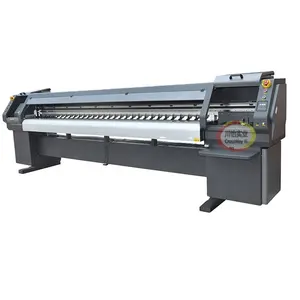 Machine d'impression de bannière <span class=keywords><strong>grand</strong></span> <span class=keywords><strong>Format</strong></span> de 10 pieds imprimante à solvant à tête minolta Konica 3.2m pour l'impression d'affiches de publicité extérieure - Product Image 1