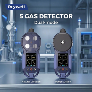 เครื่องตรวจจับก๊าซ CCS แบบพกพา 5 in 1 CO H2S O2 CH4 LEL สำหรับตรวจสอบก๊าซในพื้นที่จำกัดและงานทางทะเล - Product Image 1