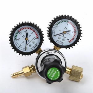 วาล์ววัดแรงดัน CO2 ขนาด G5/8 สำหรับเครื่องจ่ายเบียร์แบบถังทรงกลม/ปากแบน วาล์วลดแรงดันสำหรับเครื่องจ่าย - Product Image 2