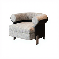 Fauteuil de réception léger et luxueux pour bureau, salon de thé, club-house, salle d'exposition, salle de discussion