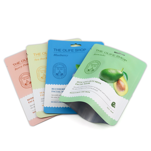 กระเป๋าเครื่องสำอางแบบซองปิดผนึก3ด้านพร้อมรอยฉีกขาดและซิปล็อกเปิดปิดได้ง่ายสำหรับผลิตภัณฑ์เหลวบำรุงผิว - Product Image 2