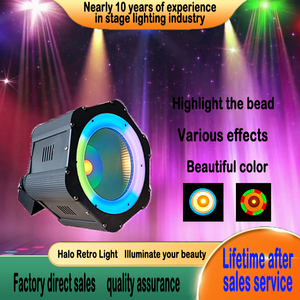 ไฟ LED รัศมีเรโทร150W: ความฝันสำหรับ <span class=keywords><strong>DJ</strong></span> พร้อมเอฟเฟกต์ RBG ที่น่าทึ่ง - Product Image 5