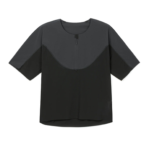 Custom Logo <b>Women</b> Versatile Half Zip Moisture Wicking Gym Top for <b>Running</b> and Casual Wear - Product Image 1