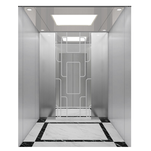 <span class=keywords><strong>Ascensor</strong></span> de Pasajeros de 450 kg, <span class=keywords><strong>3</strong></span> <span class=keywords><strong>Paradas</strong></span>, Sin Engranajes, Accionamiento Moderno de CA, Acero Inoxidable, Certificado ISO, <span class=keywords><strong>Ascensor</strong></span> Comercial para Oficina - Product Image 5