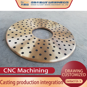 High Quality Customizable Flat Copper Gasket Seal Bronze Graphite Material CNC Machining <b>Services</b> Supported by Manufacturers - Product Image 5