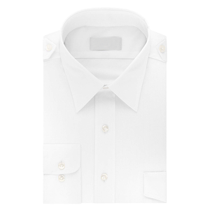 Camisas de Piloto Masculinas com Logo Personalizado, Excelente Acabamento, Manga Longa, Azul e Branco, 100% Algodão, Uniforme de Piloto - Product Image 6