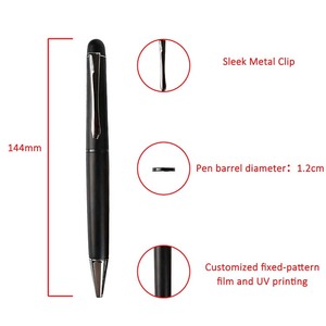Bolígrafo Deportivo O&Q Nuevo, Tinta Azul/Negra, 0.7mm, Logotipo Personalizado, Uso en Oficina, Negocios y Escuela, Diseño Novedoso, Plástico, 14.4cm, No Borrable - Product Image 2