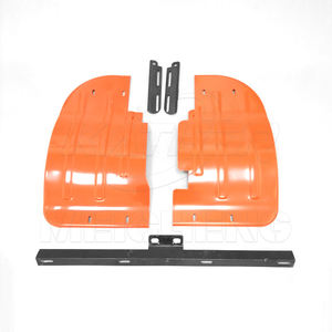 OEM Micro Tiller Machine Guardabarros rojo Cubierta de metal Cultivador Accesorios Mini Tractor Maquinaria agrícola Repuestos Material de acero - Product Image 4