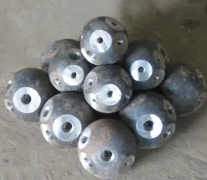 Solid Steel Ball Type Of Pipe Joints For Space Frame Structure