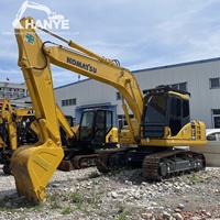 Escavatore Cingolato Usato Komatsu PC160 di Origine Giapponese in Buone Condizioni per Demolizioni Urbane e Progetti di Movimento Terra