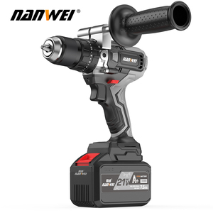 Taladro Atornillador Eléctrico Inalámbrico <span class=keywords><strong>de</strong></span> Impacto, Mandril <span class=keywords><strong>de</strong></span> 1/2'', 150NM, Baterías <span class=keywords><strong>de</strong></span> Iones <span class=keywords><strong>de</strong></span> Litio Recargables, Herramientas Eléctricas Manuales para Bricolaje - Product Image 2