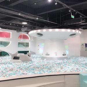 متعة فائقة للأطفال في الأماكن المغلقة ملعب لعبة رمادي لينة مع حفرة كرة لمناسبات الحديقة - Product Image 2