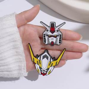 メーカー卸売ガンダムモデルシリーズアニメ周辺ロボットキャラクターメタルピンハードソフトエナメルピン - Product Image 5