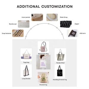 ZHYD grosir dapat digunakan kembali gantungan kunci kanvas kecil tren tas <span class=keywords><strong>Mini</strong></span> gantungan kunci lucu tas gantungan kunci untuk hadiah - Product Image 3