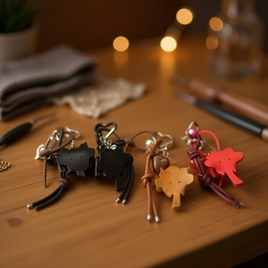 Portachiavi con Ciondolo Serie Elefante 48437, 600 Pezzi, Accessorio Decorativo alla Moda - Product Image 2