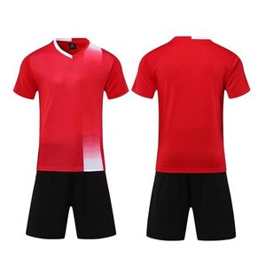 Maillot de football personnalisé pour hommes et femmes, été, performance, compétition, entraînement, tissu à séchage rapide, manches courtes, vente en gros - Product Image 2
