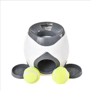 High Quality Automatic Pet Feeder Interactive Fetch Tennis Ball Launcher Dog Training Toys Throwing Ball Machine For Pets