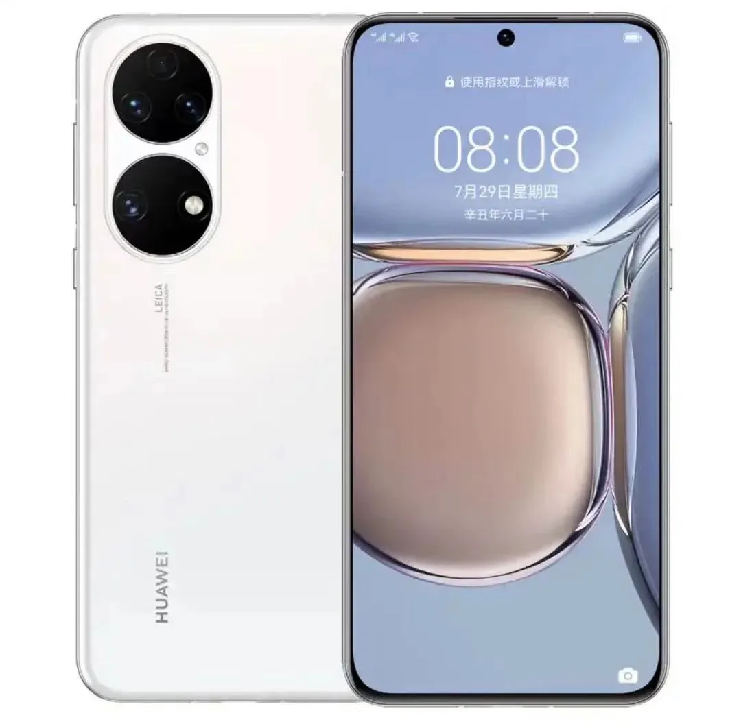 2021 New Huawei P50 SmartPhone Octa Core Snapdragon 888 6.5 "90Hz Màn Hình 4100MAh 66 Wát SuperCharge 50MP Phía Sau Ba Máy Ảnh NFC