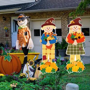 Autumn Thanksgiving Large Inflatable Scarecrow Yard <b>Sign</b> New Cross-Border Outdoor <b>Garden</b> Lawn Decoration <b>for</b> Holiday - Product Image 4