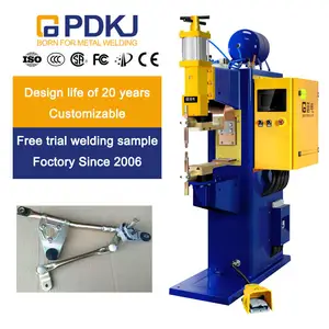 PDKJ medium frequency spot welding machine, customized fixture for welding wipers, multi-point welding, one-time forming