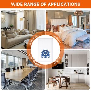 Pièces de rechange pour <span class=keywords><strong>aspirateur</strong></span> à gaz <span class=keywords><strong>Aspirateur</strong></span> à sacs à haute efficacité compatible avec <span class=keywords><strong>Miele</strong></span> Gn S2000 - Product Image 5