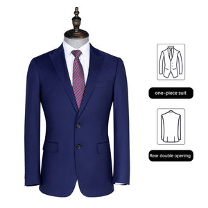 Men's High Quality Slim Fit Wool Suit Professional Business Formal Wear for Wedding Office Group Events Plus Size Available