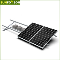 Système de fixation de panneaux solaires industriels sur toiture avec support en alliage d'aluminium certifié CE Garantie de 10 ans