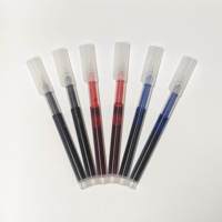 Bolígrafo de Gel Líquido de Secado Rápido y Gran Capacidad, Punta de Metal de 1.0 mm, Escritura Fluida, Bolígrafo con Logotipo, para Estudiantes, Exámenes, Prácticas y Oficina