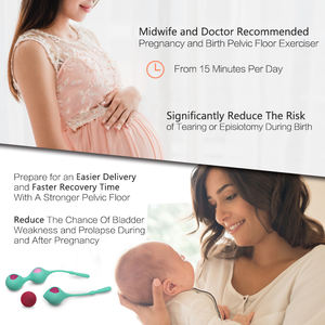 Fabricante de juguetes sexuales Winyi, diferentes bolas de ejercicio Kegel de silicona ponderadas, conjunto de ejercitador, dispositivo, tratamiento de bolas Kegel - Product Image 2