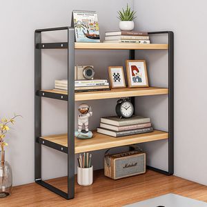 Passing On The Kingdom <b>Desktop</b> Bookshelf 3630 Simple Multifunction Office Organizer Standing Type Rectangle <b>Shelf</b> - Product Image 2