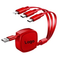 Kabel Pengisi Daya Tipe C Lipat Portabel 2026, Kabel Data USB C Super Cepat untuk Perjalanan, Dapat Disesuaikan