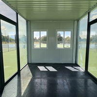 Unité Conteneur Préfabriquée Sociale à Montage Rapide, Modulaire en Acier Léger, Conception Amovible, Ray-Zen