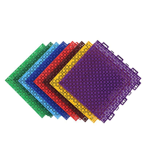 <strong>3x3</strong> Interlocking PP Plastic Sport Court <strong>Tiles</strong> DIY Outdoor Flooring for Basketball Events Backyards Deck Flooring to Protect Turf - Product Image 4