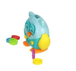 Unisex Plastic Material Vietnamese Brand Multicolor Hoot Fine Motor Owl <b>Educational</b> <b>Toy</b> for Kids Ages 0-24 Months - Product Image 5