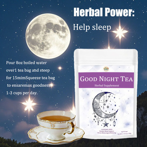 Các loại thảo mộc tự nhiên Ngủ Trà cho thư giãn sâu & căng thẳng caffeine miễn phí đêm tốt bổ sung Trà hữu cơ rơi vào giấc ngủ nhanh hơn - Product Image 2