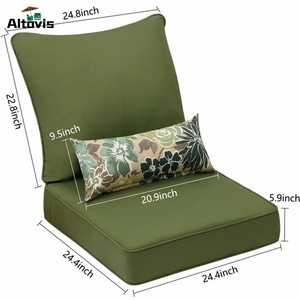 للبيع بالجملة إسفنجة قرص العسل متينة مقاومة للماء ووسادة مقعد الفناء للأريكة والأريكة - Product Image 2