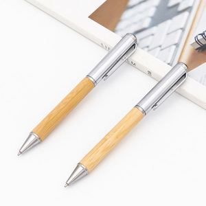Bolígrafo de Bambú Ecológico de Alta Gama con Grabado Láser de Logotipo, Ideal para Regalos Empresariales, Viajes, Hoteles y Firmas - Product Image 4