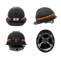 Casque de mineur en ABS haute résistance, givré, résistant aux chocs et aux impacts, équipement de protection pour la sécurité dans les mines de charbon