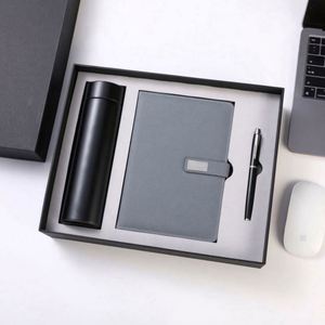 Customizable Personalized High-Appearance Business Office Gift Set 304 Stainless Steel Thermos <b>Cup</b> Silk Screen Printed Gift - Product Image 5