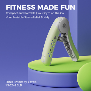 MIKE SPORTS gelang tangan silikon dapat disesuaikan penguat nyaman terapi kebugaran lengan jari pijat MK7006-03 penggunaan Gym - Product Image 3